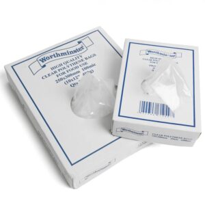 Worthminster Polythene Food Grade Bags Heavy-Duty 200 Gauge / 50 Mu